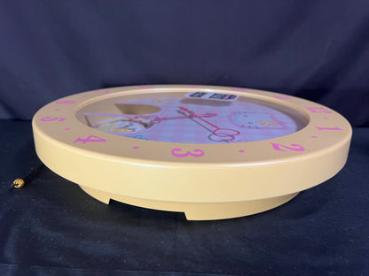 Citizen (Rhythm) "Hello Kitty M756" Magic Motion Musical Wall Clock from Japan with Dancing Hands - 4MH756-003