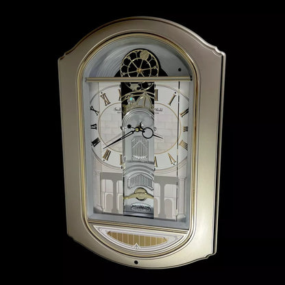 Rhythm “Renaissance” Magic Motion Musical Wall Clock with Moving Dial and Decorations - 4MH788-R18