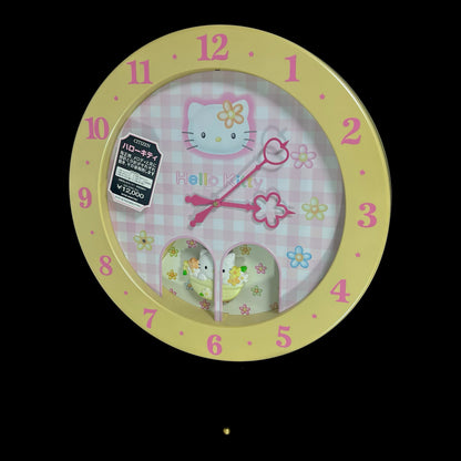 Citizen (Rhythm) "Hello Kitty M756" Magic Motion Musical Wall Clock from Japan with Dancing Hands - 4MH756-003