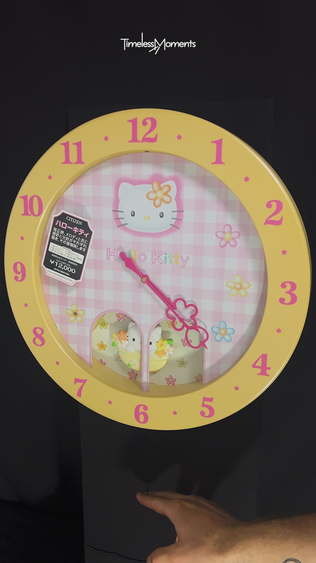 Hello kitty sold 2002 limited edition wall Clock