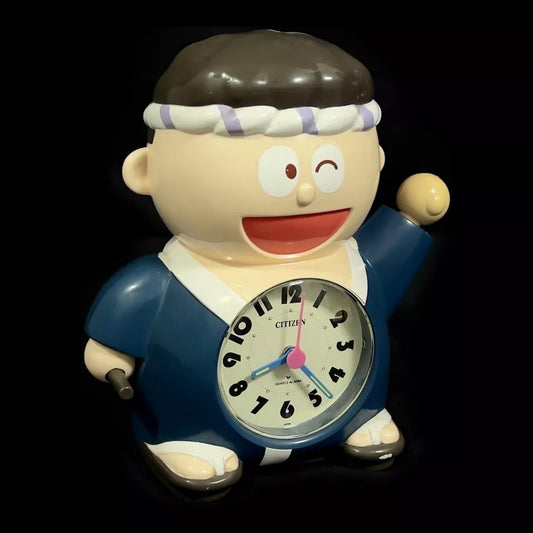 Citizen (Rhythm) "Yo General" Novelty Alarm Clock from Japan with Fun Alarm Sound - 4RE884-011